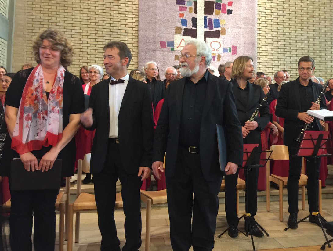 Die Solisten der Aufführung Chorale Prélude Sinfonischer Chor Konstanz Kreuzkirche Partnerchor